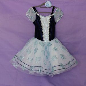 Weissman Blue Princess Tulle Dance Costume